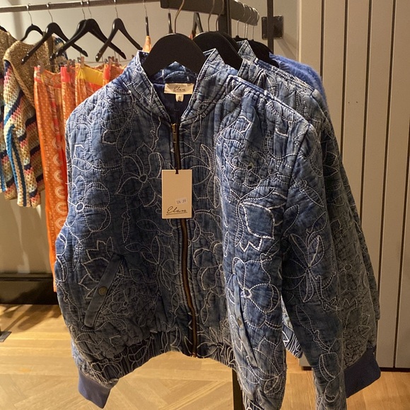 Elan JKQ8108 quilted bomber jacket - Picture 2 of 12